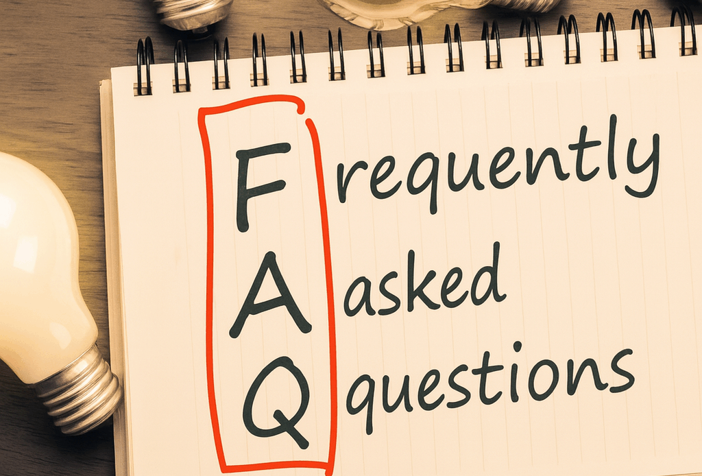 FAQ frequently asked questions concept for alveoloplasty in Houston