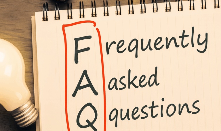 FAQ frequently asked questions concept for alveoloplasty in Houston