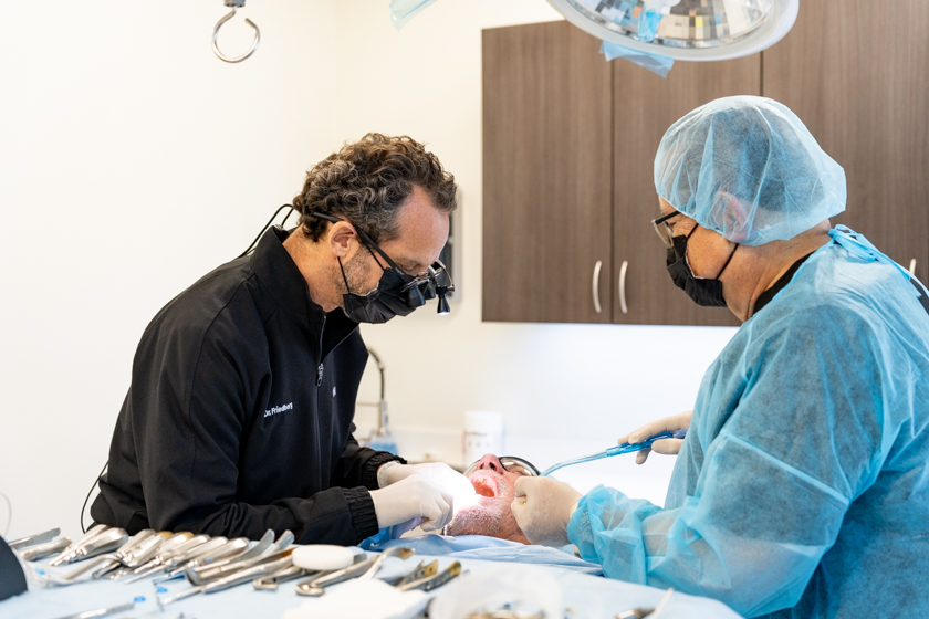 dental implant failure evaluation during implant treatment