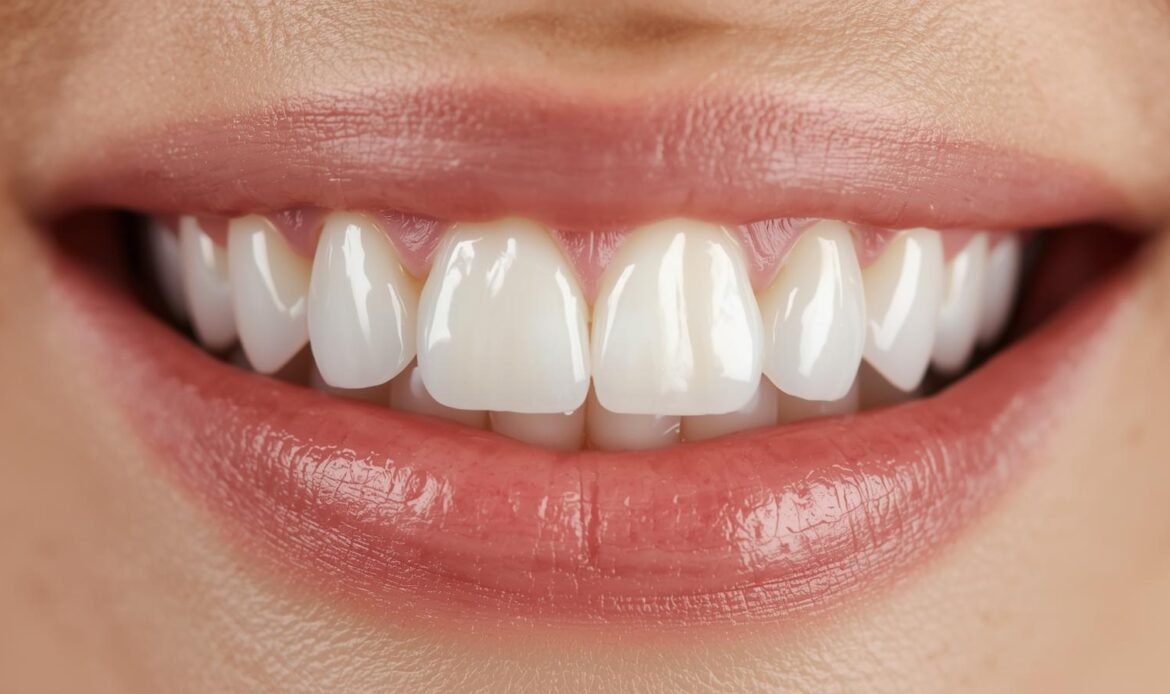Healthy smile showing dental implants, addressing concerns about are dental implants painful
