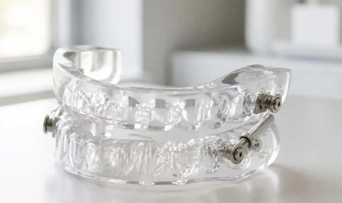 Mandibular advancement device for sleep apnea treatment in Houston